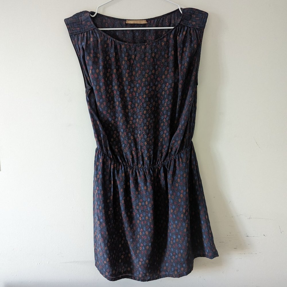 Sessun autumnal leaf patter dress, XS